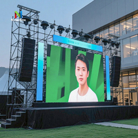 Outdoor LED-Bildschirm P3 91 Bühnen-Werbe-LED-Videowand 500x1000mm LED-Panel Hintergrund-LED-Bildschirm 12 Quadratmeter