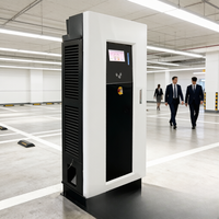 Nueva Estación de Carga Comercial para Vehículos Eléctricos 80kW CCS2 Gun OCPP 1.6J, Solución de Estacionamiento para Flotas con Conector Dual Independiente Jinghu TA-DC-DD