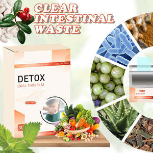 Usine Soutien Active Minceur Detox Bandes Orales Énergie Boost Vitamine Supplément Bouche Fondant Perte De Poids Bande Orale - Product Image 4