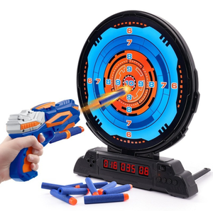 Cible <span class=keywords><strong>de</strong></span> tir électronique numérique d'extérieur à réinitialisation automatique avec certification EN71 en plastique ABS pour les 5-13 ans - Product Image 2