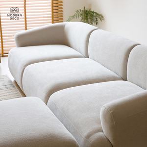 Nouveau canapé modulaire moderne de salon sur mesure ensemble de meubles canapé sectionnel en tissu - Product Image 5