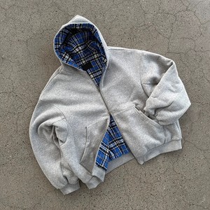 Sweats à capuche réversibles Sweats à capuche pour hommes lourds Sweat à capuche zippé en vrac avec capuche: deux styles distincts dans un vêtement - Product Image 3