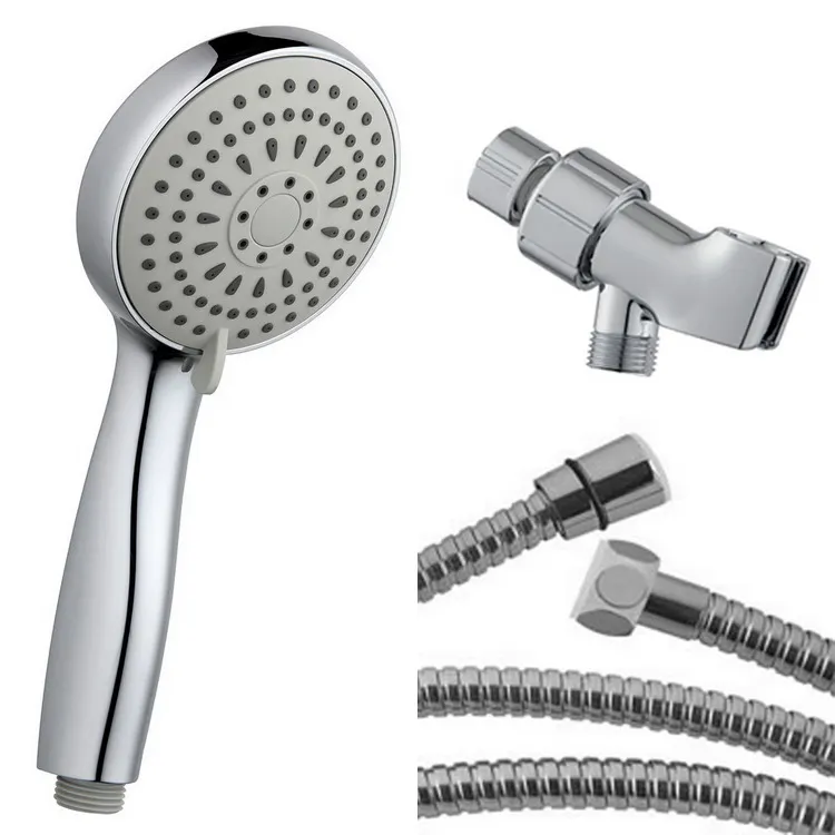 Fullrain 3 bagian Handshower genggam Shower kepala Shower Set dengan selang Shower adaptor OEM Bea Cukai merek