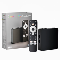 Dcolor DC2 Google Assistant 4K HDR Streaming Box Compatible con Google Play Reproductor Multimedia Android TV