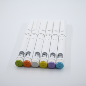 Stylo injecteur jetable en plastique 0-60 UI compatible avec flacon en verre de 3 ml - Product Image 6