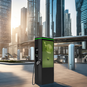Nouveau 180Kw Fast DC EV Station <span class=keywords><strong>de</strong></span> charge montée au sol CCS2 Chademo conforme OCPP pour voitures électriques 400V IP55 complet - Product Image 5