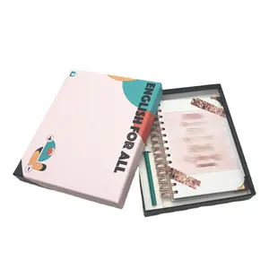 Ngày 17 Tháng Nhắc Nhở Giấy Binder A5 Kế Hoạch Với Hộp Quà Tặng