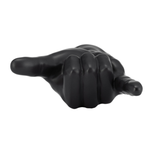 Scultura decorativa a forma di mano, oggetto in ceramica moderno per la casa, il bagno, il soggiorno, la mensola, il tavolino da caffè. - Product Image 6