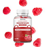 Gummies de magnésium complexe à croquer, marque privée OEM/ODM, pour adultes, améliore l'immunité, durée de conservation de 24 mois, certifié HACCP