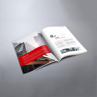 Impression de brochures personnalisées, dépliants pliés, impression numérique, plastification, plastification mate, papier cartonné, papier offset Zisheng