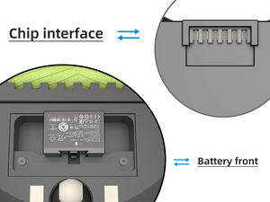 Batterie au lithium originale MYiYAE 2200 mAh pour <span class=keywords><strong>robot</strong></span> aspirateur Irobot I3, compatible avec Irobot Abl-d1/abl-d2/abl-d2a pour Irobot <span class=keywords><strong>I</strong></span>/e/j - Product Image 4