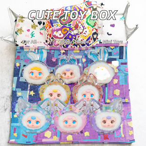 कार्टून कैंडी पार्क pvc रहस्य बक्से बच्चों के लिए प्यारा ट्रेंडी खिलौने अद्भुत खिलौने 1/12 पैमाने - Product Image 2