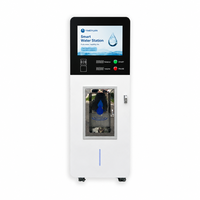 Distributeur d'eau sur pied avec purificateur RO 800 GPD et station de remplissage multi- robinets pour restaurants et boulangeries YX-03