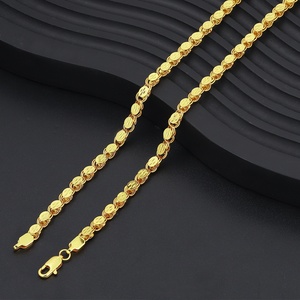 JXX Venta al por Mayor, Collar con Colgante de Moda Chapado en Oro de 24K, Joyería Personalizada para Mujeres y Hombres, Estilo Clásico, Material Principal Latón - Product Image 4
