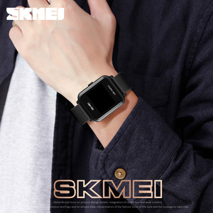 Skmei Led Watch Digital Unisex Waterproof 10m Black Sport Watch - Product Image 3