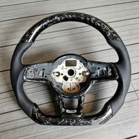 Pièces intérieures de voiture personnalisées, directement de l'usine, pour VW CC Polo T5 Tiguan MK 6 MK2 GTI F1 R Line, volant en carbone avec palettes de changement de vitesse