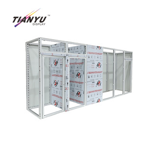 Stands de Exhibición de Lujo TIANYU, Stand LED para Ferias, Stand para Camisetas, Exhibición Giratoria para Ferias Comerciales - Product Image 1