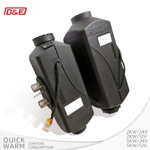 Diesel Air Heater 12V 24V 5KW Tank Remote <b>Control</b> <b>Thermostat</b> Caravan Motorhome RV Home Car Trucks Boats - Product Image 4