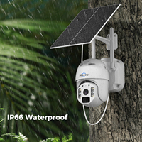 Caméra solaire de vidéosurveillance de haute qualité, wi-fi Ip 4G, emplacement pour carte sim, alimenté par batterie, sécurité extérieure 3mp, Cctv sans fil