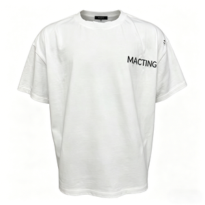 เสื้อยืดคอกลมพิมพ์ลาย DTG แขนสั้นผู้ชาย ผ้าฝ้าย 100% แบบสั่งทำพิเศษ ทรงหลวม สวมใส่สบาย - Product Image 1