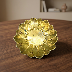 Assiette décorative en forme de fleur, motif végétal chinois traditionnel, faite à la main, peinte à la main, vaisselle et assiettes - Product Image 5