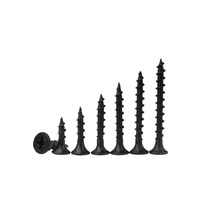 Vis autoperceuses pour plaques de plâtre en métal phosphaté noir, fournisseurs de vis pour plaques de plâtre en plastique