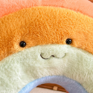 Almohada de Peluche Suave de 40cm, Serie Arcoíris, Cojín de Luna y Estrella, Venta al por Mayor y Menor, Decoración Cómoda para el Hogar - Product Image 5