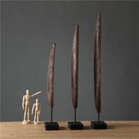 Intérieur créatif Sculpture d'art simple en résine Ornements en résine Artisanat Décoration de la maison pour cadeaux