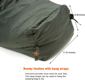 <span class=keywords><strong>Sac</strong></span> <span class=keywords><strong>de</strong></span> <span class=keywords><strong>couchage</strong></span> en duvet <span class=keywords><strong>de</strong></span> canard 600 Fill, construction à cloisons latérales, facile à ranger, résistant à l'eau, pour l'aventure et l'alpinisme - Product Image 5