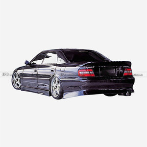 Pare-chocs arrière style FK Premium pour Toyota JZX100 Chaser FK Type 96-00, pièce de kit carrosserie de remplacement - Product Image 2