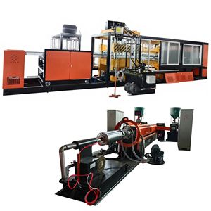 Machine d'extrusion de feuilles de mousse PS - Ligne de production de panneaux de mousse de <span class=keywords><strong>polystyrène</strong></span> à haute efficacité pour l'emballage - Product Image 1