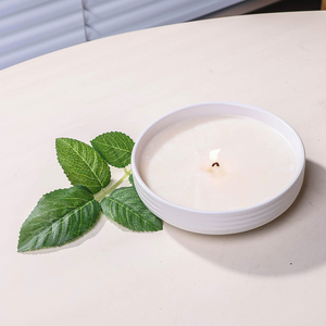 Châu Âu Phong Cách Tối Giản <span class=keywords><strong>Handmade</strong></span> Tùy Chỉnh Nến Trắng Bát Đám Cưới Trang Trí Nội Thất Nến Jar - Product Image 3