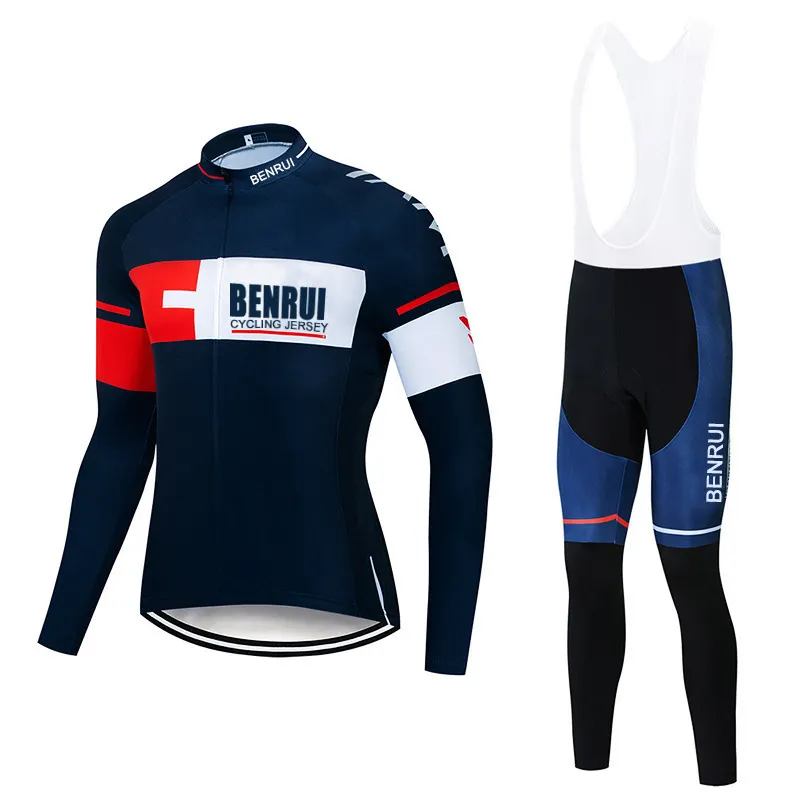 Customize Private Label Bicycle Apparel Long Sleeve Cycling Jersey For Men