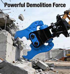 <span class=keywords><strong>Pince</strong></span> de broyage hydraulique monocylindre <span class=keywords><strong>pour</strong></span> excavatrice de 3 à 8 tonnes avec installation facile - Product Image 1