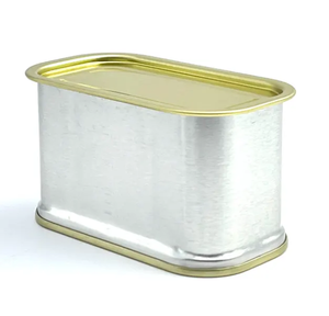 Boîte trapézoïdale vide avec clé - Idéale pour les collations, <span class=keywords><strong>le</strong></span> pain, les sandwichs et <span class=keywords><strong>le</strong></span> bœuf en conserve - Product Image 4