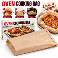 Sacs de cuisson pour four à micro-ondes pour rôtir la dinde, le poulet, la viande, les légumes, cuire à la vapeur, stockage, utilisation en cuisine et à la maison