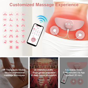 Estimulador TENS Inalámbrico Recargable OEM/ODM para Alivio de Cólicos Menstruales, con Control por Aplicación y Aplicación Corporal para Aliviar el Dolor Menstrual - Product Image 3