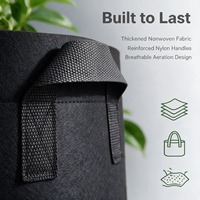 Sacs de culture en tissu aéré de 1 à 100 gallons, taille personnalisée, écologiques pour la plantation de légumes et de fruits dans le jardin