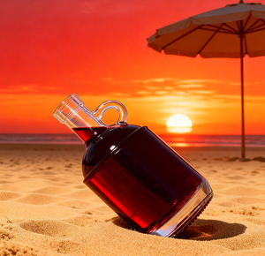 Rsg 200ml 750ml rõ ràng Glass nút chai kín sang trọng Tequila chai cho Rượu Mạnh Vodka Gin - Product Image 5