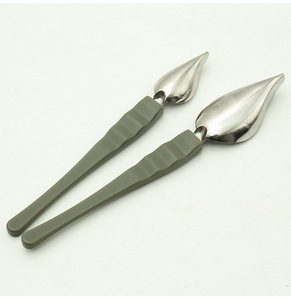 Set di Cucchiai Professionali di Precisione per Decorazione Culinaria in Acciaio Inox, Cucchiai da Chef per Decorazione, Cucchiai Filtranti per Cioccolato - Product Image 5