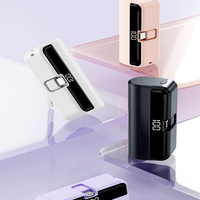 Couleurs personnalisées et logo Mini Power Bank Petit et léger Produit électronique