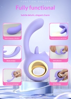 Premium 4-teiliges Silikon+ABS Wellness-Geschenkset mit Kabelloser Fernbedienung Realistische Textur Körpermassagegerät-Kollektion