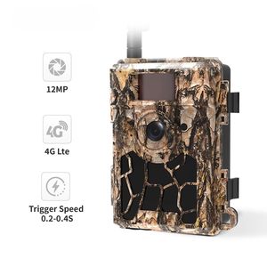 Caméra de chasse étanche IP66 4G, déclencheur de mouvement 0,2s-0,4s, suivi GPS et gestion à distance via application smartphone, vision nocturne - Product Image 1