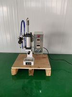 Petite presse pneumatique de bureau avec contrôleur, presse à poinçonner pneumatique à double bouton pour le pressage et l'estampage des roulements