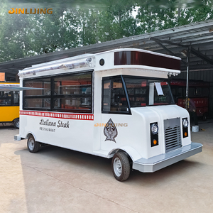 JINLIJING Remorque de restauration personnalisée, bar mobile, jus, bière, entièrement équipée, café, crème glacée, hamburger, pizza, camion de restauration rapide - Product Image 3