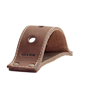 Portalápices Adhesivo de Escritorio para Estudiantes, Portalápices Multifuncional de Cuero Genuino Retro, Caja de Almacenamiento para Lápices, Regalo, Personalizable - Product Image 4