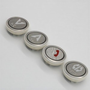 Khuyến mại giảm giá sản phẩm tùy chỉnh thang máy nút với chữ nổi cá nhân <span class=keywords><strong>LED</strong></span> chiếu sáng cho các bộ phận thang máy - Product Image 1