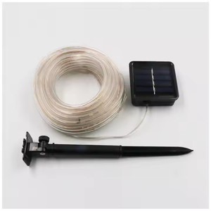 Bán Hot LED năng lượng mặt trời Powered Rope ống đèn ngoài trời không thấm nước dải đèn vườn Vòng hoa cho Giáng sinh sân trang trí - Product Image 5