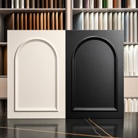 Armoires de toilette françaises sur mesure, panneaux de porte cintrés, placards principaux, solution de mobilier complet pour la maison, OEM
