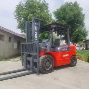 מלגזה משומשת מתוצרת HeLi, מותג סיני מפורסם, במחיר הטוב ביותר, מציעים דגמים של 2, 3, 5, 7 ו-10 טון, רכיבי מנוע איכותיים. - Product Image 4